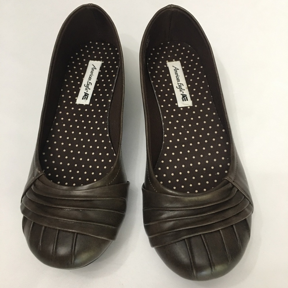 AE brown flats